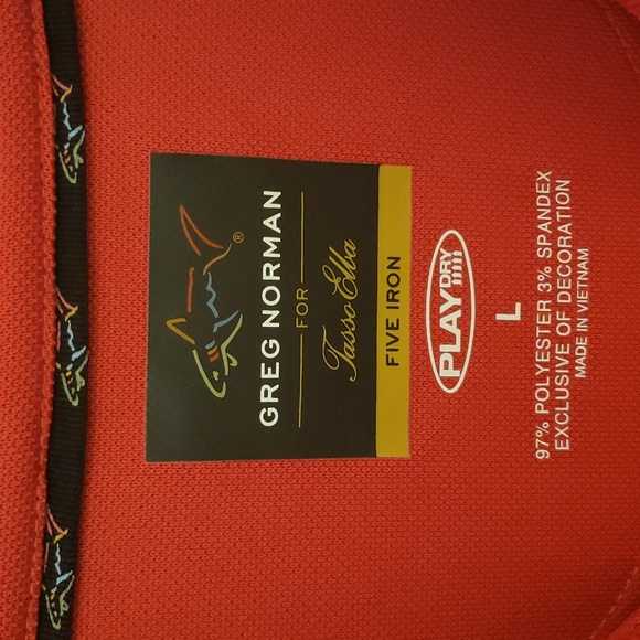 Red Gred Norman Golf Polo - Picture 5 of 5